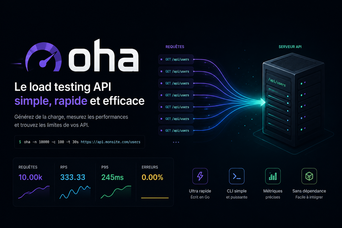 Tester rapidement la charge de son API avec oha